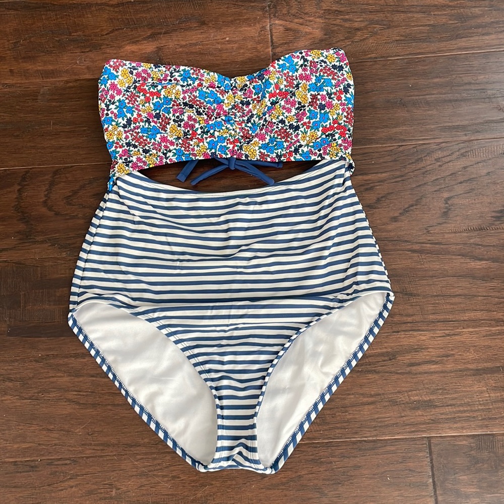 Large Time and Tru Bathing Suit